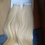 Włosy naturalne słowiańskie tape on 53cm/105gr