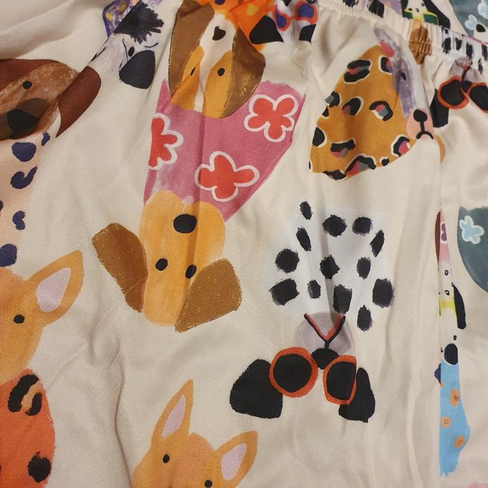 Piżama piżamka pieski psy rozmiar L 40 nowa