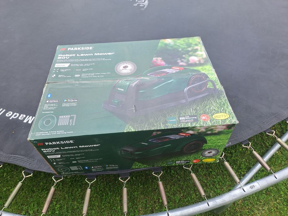 Robot koszący PARKSIDE PMRDA 20 LI-B2  po 1 sezonie mocna wersja na 10