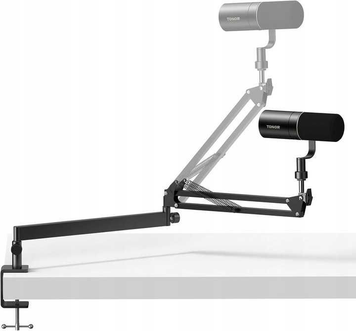Statyw mikrofonowy biurkowy TONOR T20LP do Blue Yeti, podcast
