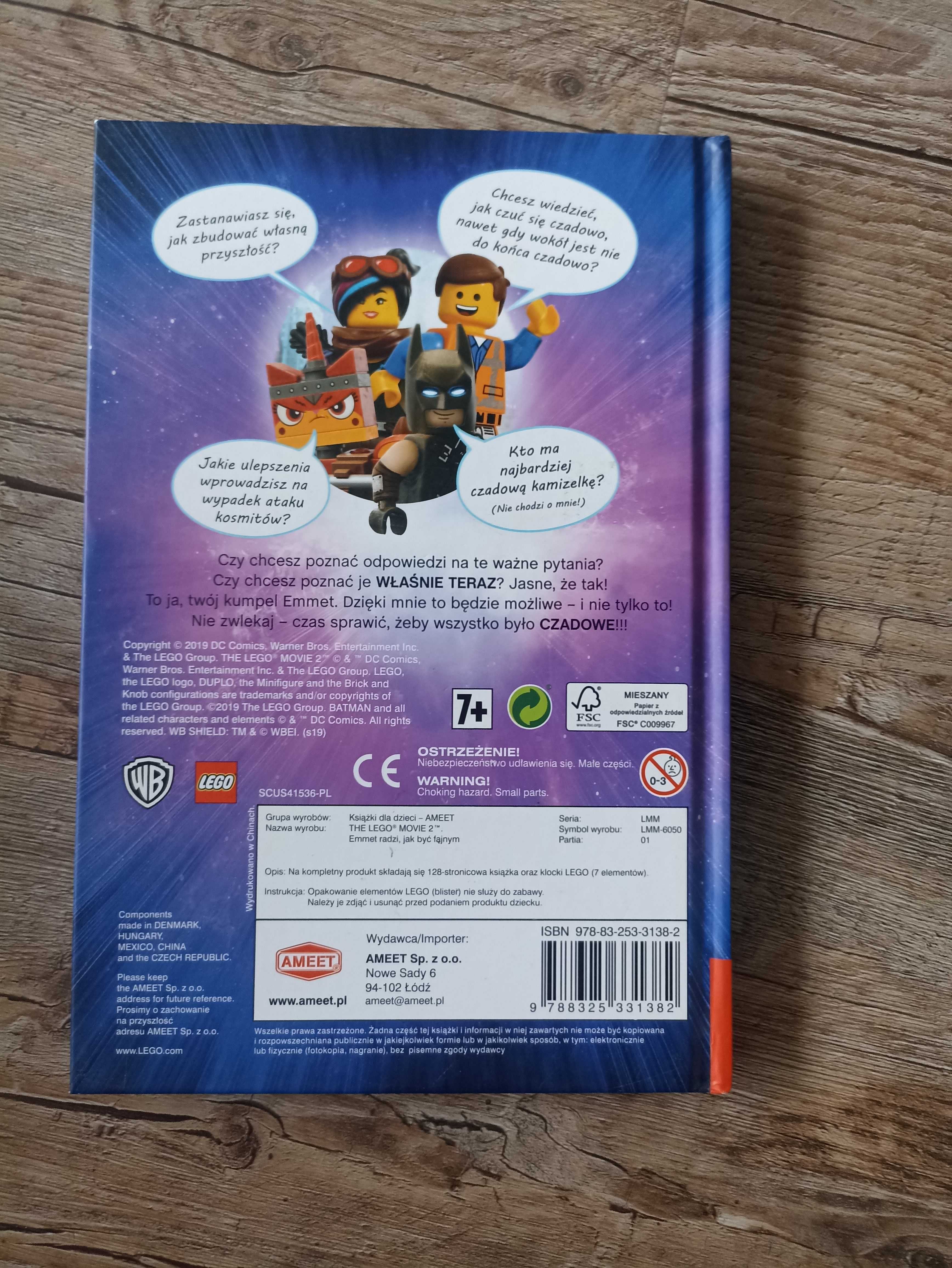 Książka Lego Movie - Emmet radzi jak być fajnym