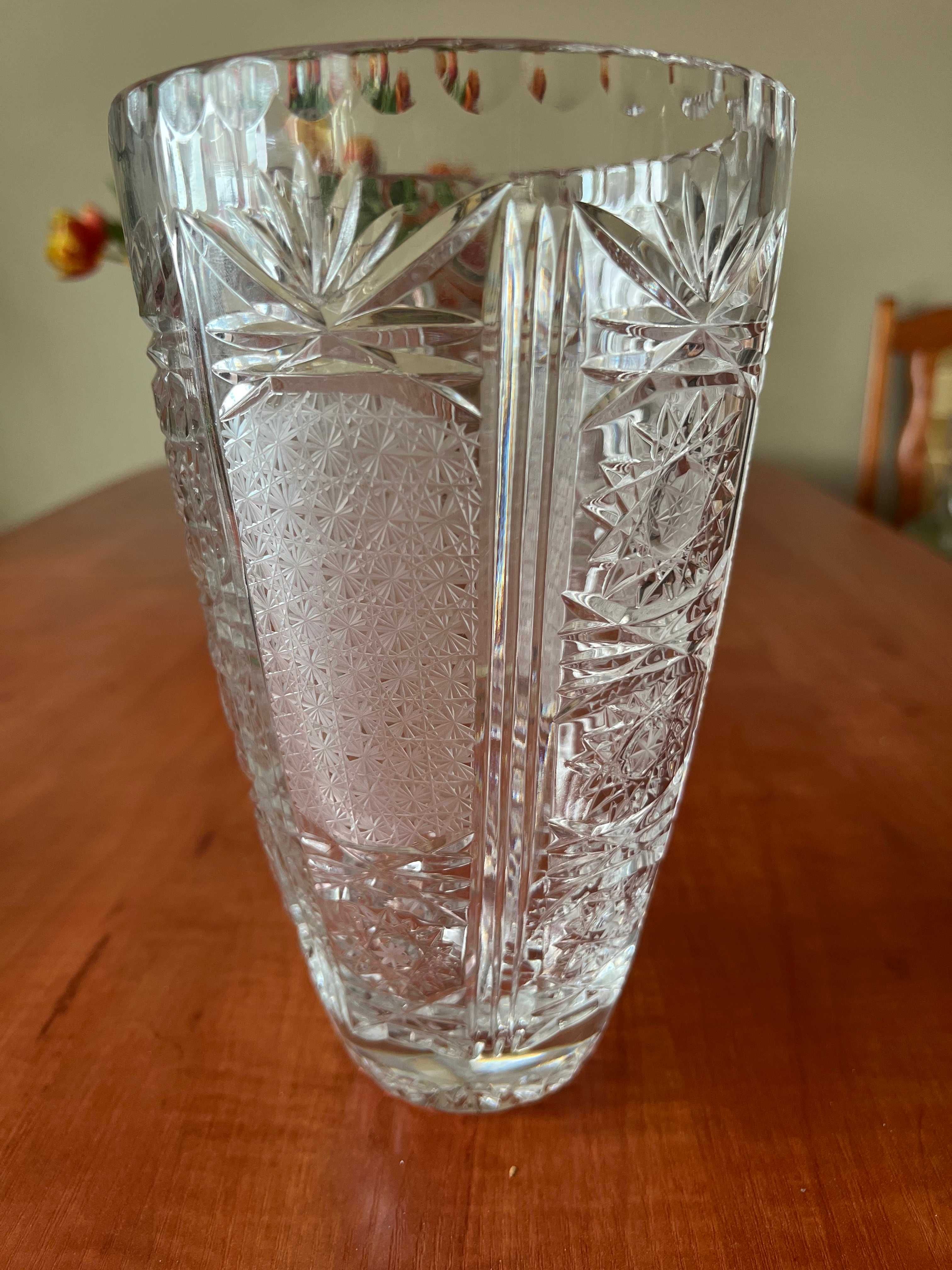 Kryształowy wazon 23 cm