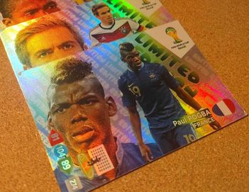 Karty piłkarskie limitowane Brasil World Cup 2014