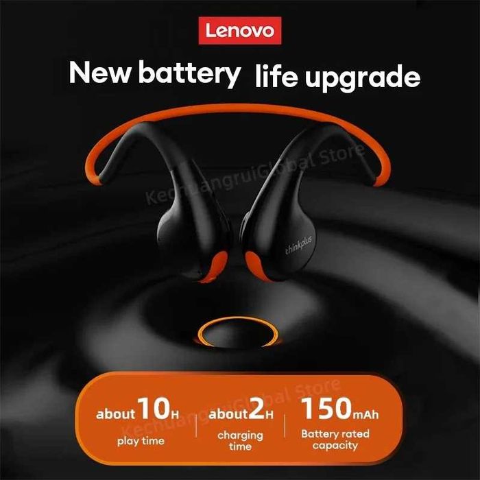 Auriculares Condução Óssea LENOVO X7 ( Novo - Selado )