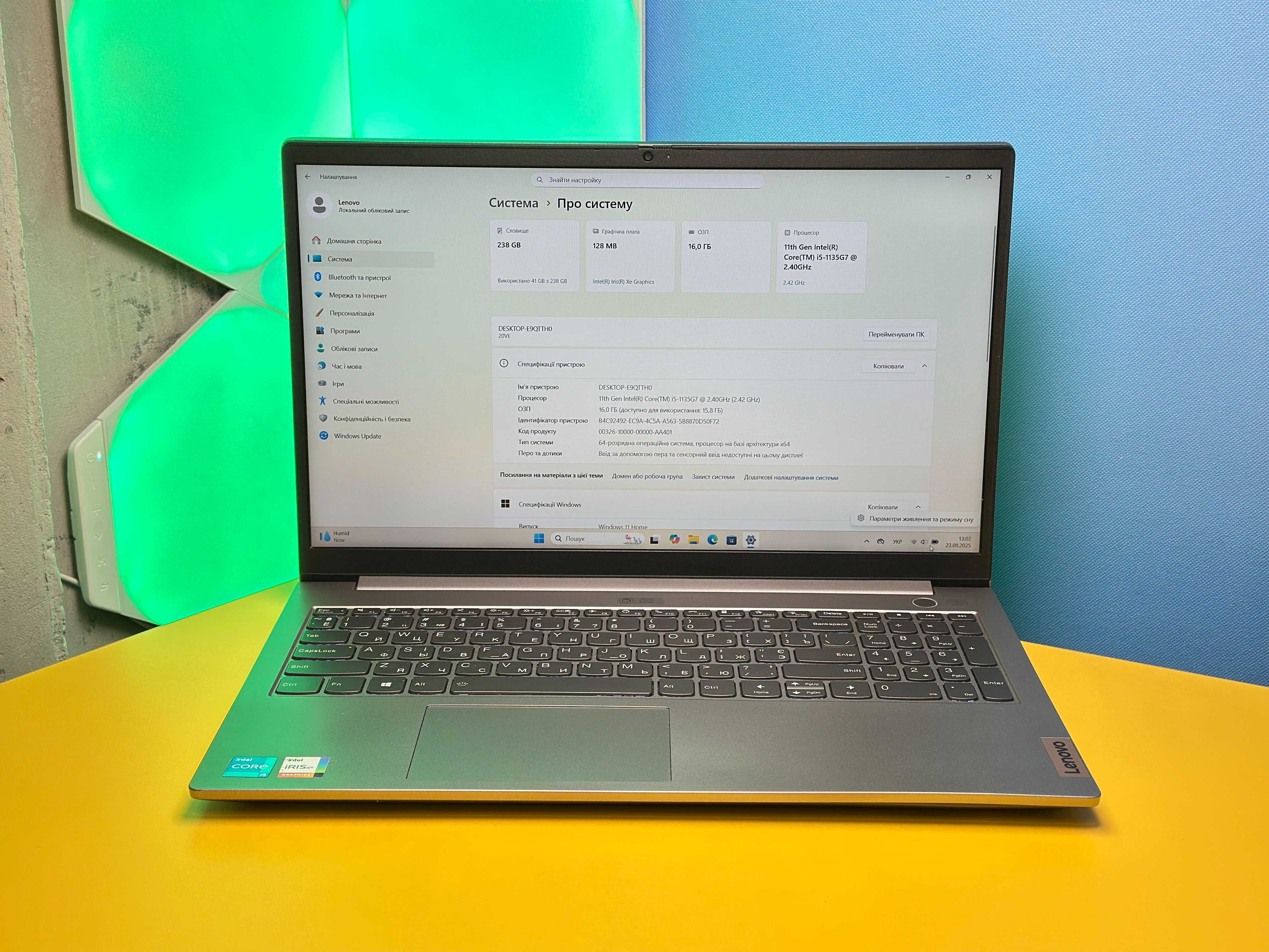 Ноутбук Lenovo ThinkBook 15 G2 ITL 20VE008PRA (142336) Б/У З ГАРАНТІЄЮ