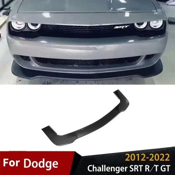Передняя губа Dodge Challenger сплитер накладка на передний бампер