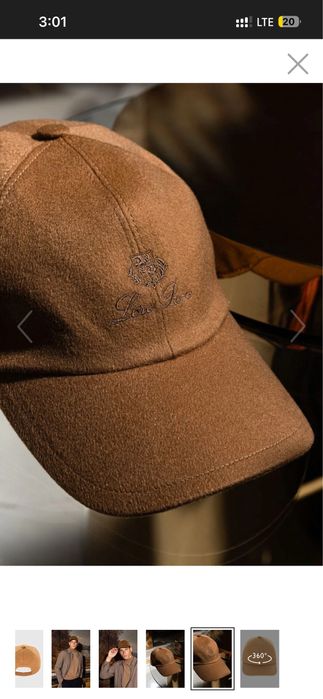 Loro Piana кашемировая кепка в хорошем состоянии