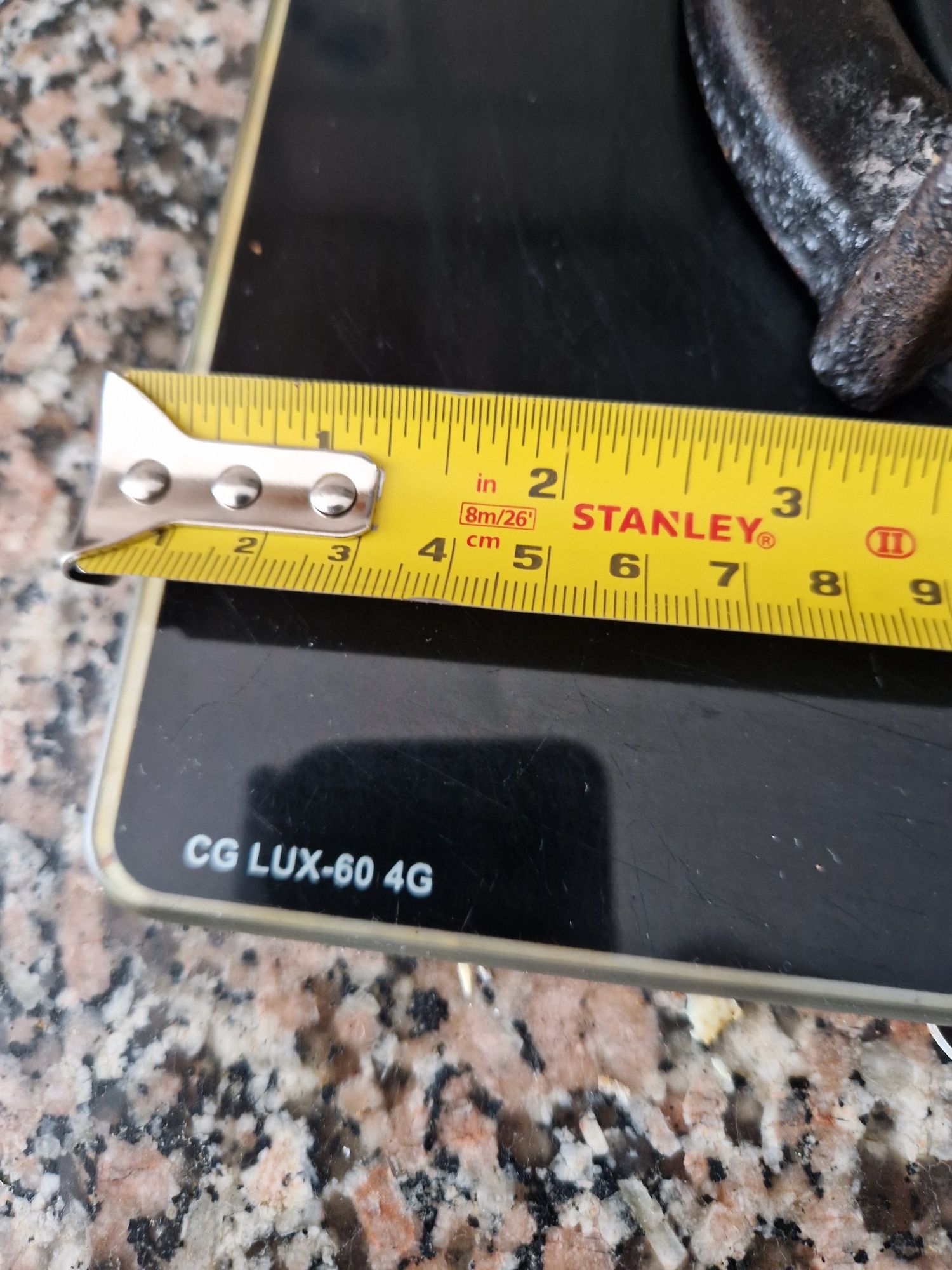 Placa a gás TEKA  modeloCG LUX-60 4G acabamento em vidro.