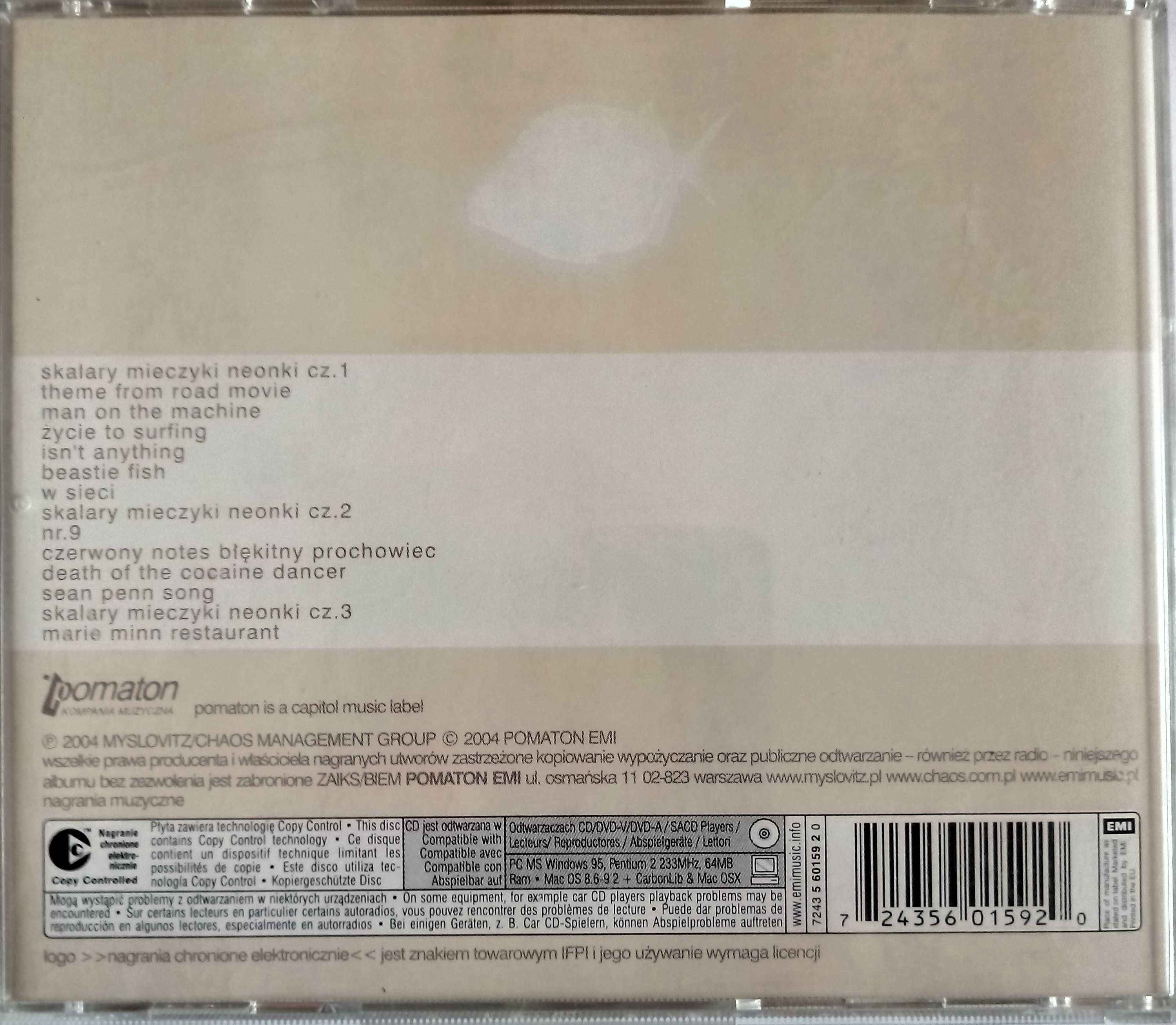 myslovitz płyty cd zestaw 2