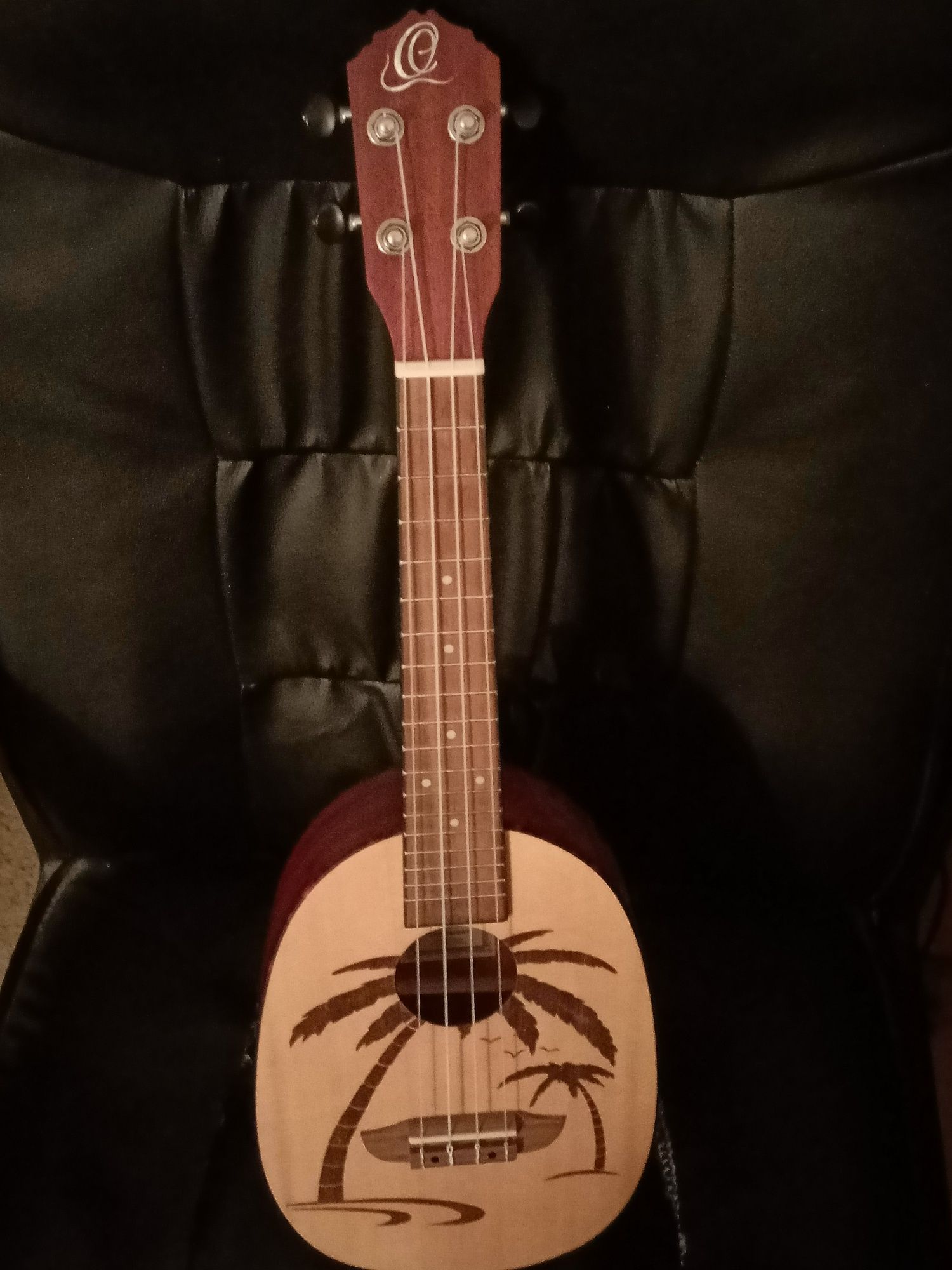 Ukulele koncertowe ananas Ortega RUPA5 plus Pokrowiec