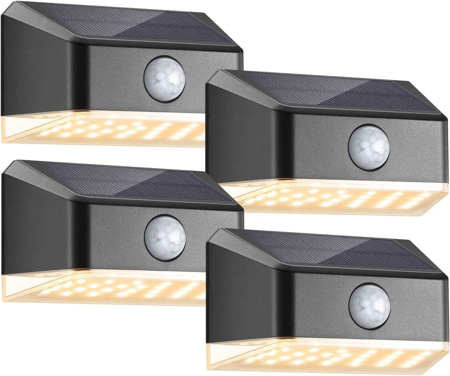 4x Lampa solarna Linkind LED Step Lights czujnik ruchu