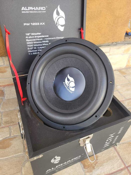 Мидбас Динамик Аlphard yakuza 12" PW1203AX ПОДАРУНОК для меломанів!