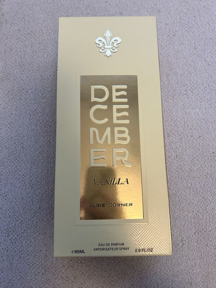 Paris corner nowe perfumy december vanilla 85ml edp