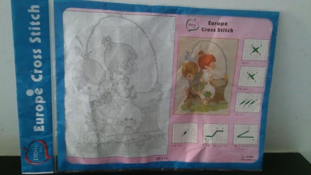 2 набори для вишивання одним лотом