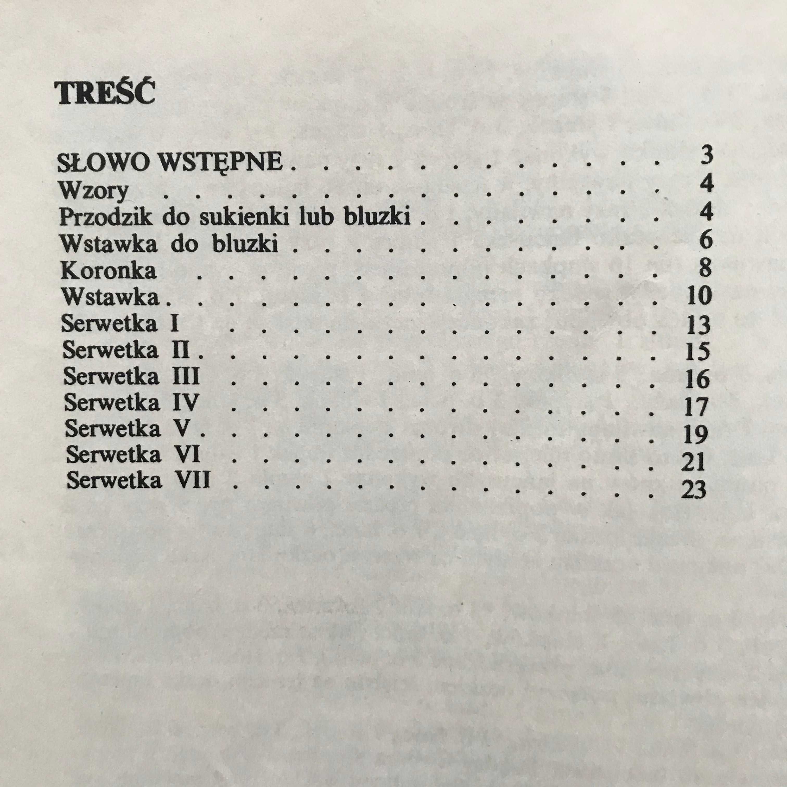 /Dziewiarstwo szydełkowanie  robótki ręczne/ Szydełkowe serwetki