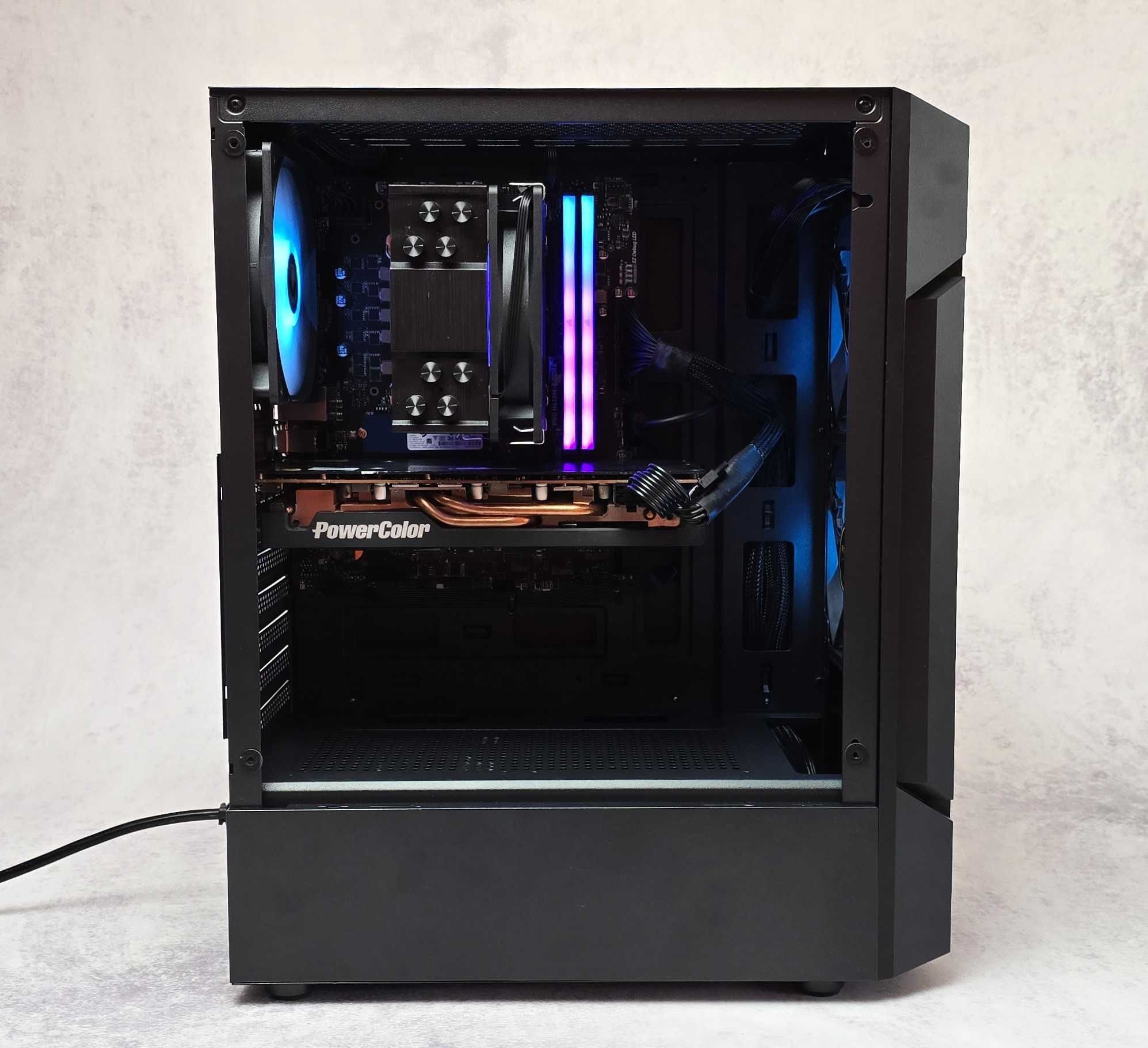 Ігровий ПК комп'ютер i5-12400f RX 5700XT 16Gb DDR4 512Gb NVMe