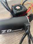 Combo RC com motor brushless e variador de 80A NOVO