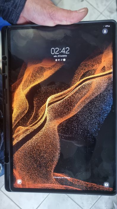 Tablet samsung x900 tab s8 ultra  14.5 cala etui stan idealny