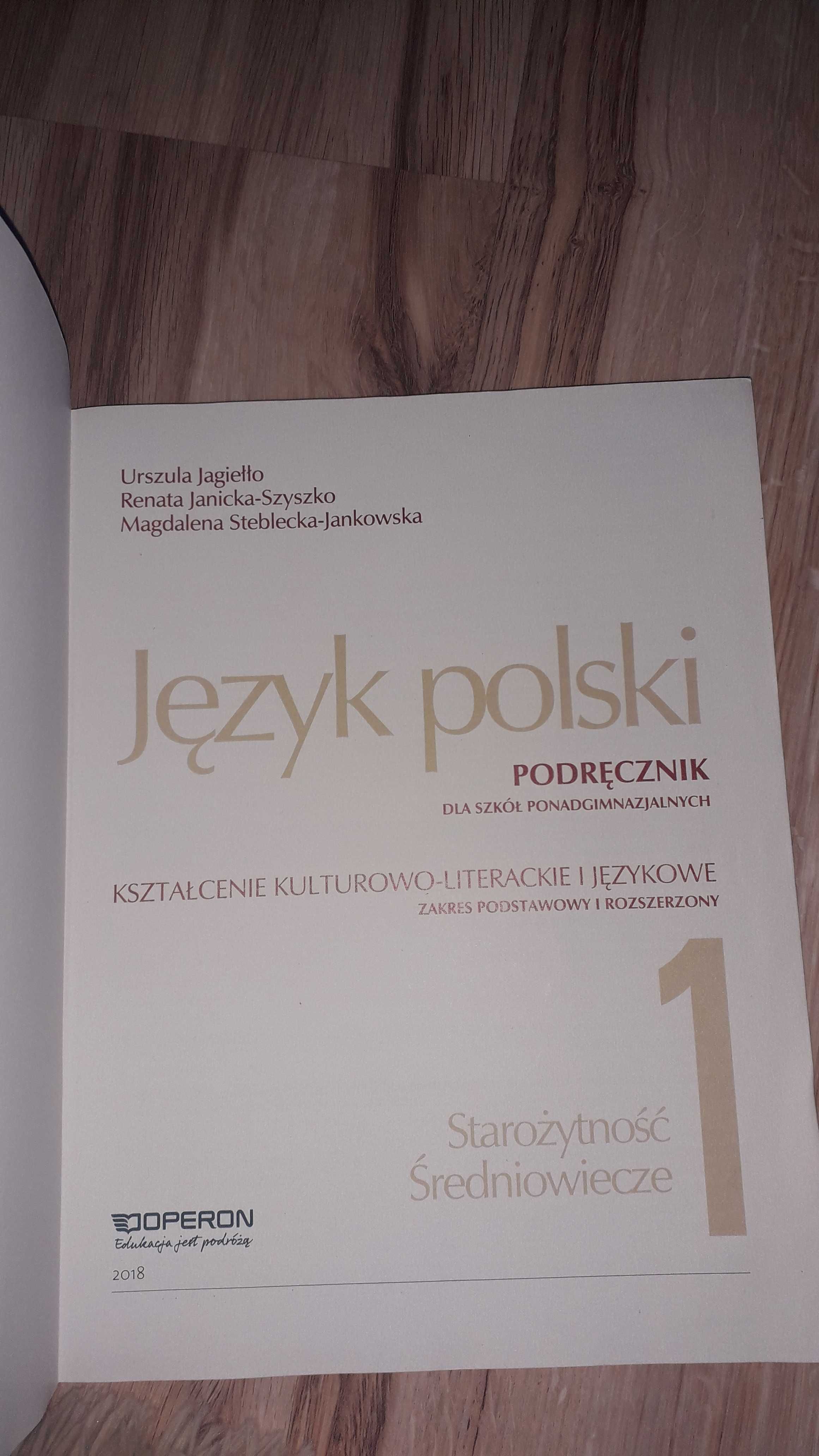 Podręcznik do języka polskiego cz. 1