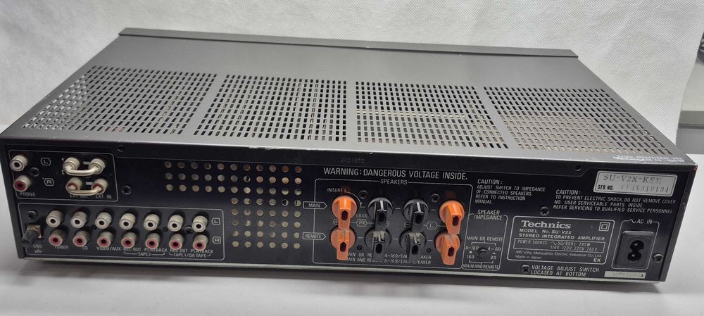 Wzmacniacz Technics SU-V2X 45W 8 Ohm; Komis Jasło Igielna