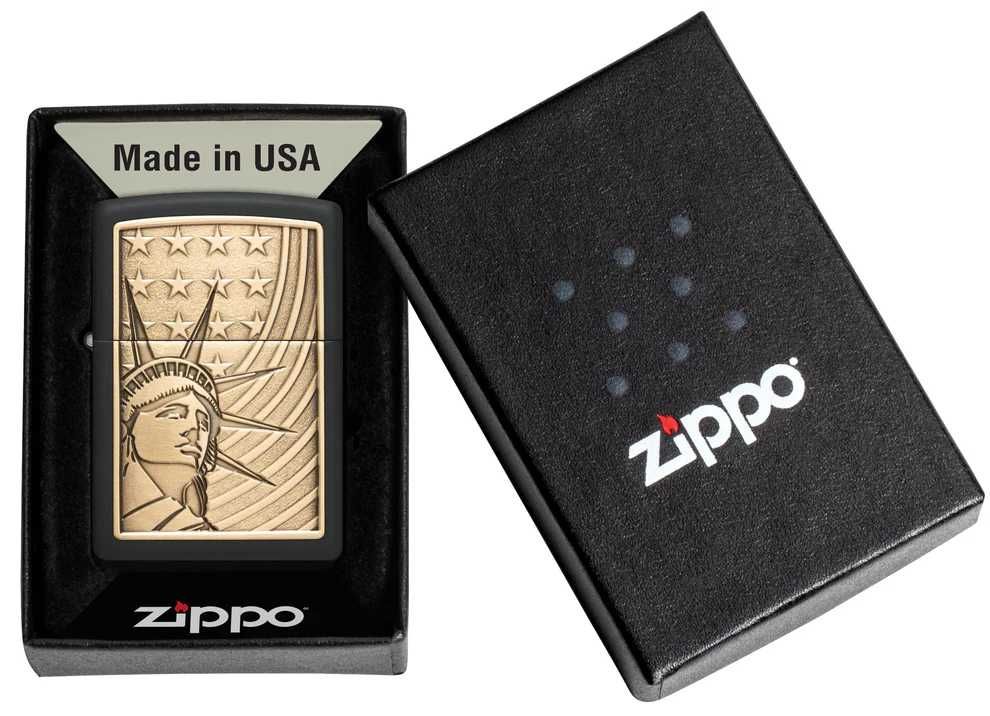 Zapalniczka Zippo Liberty & Flag 600.07165 Wolność i Flaga Nowa