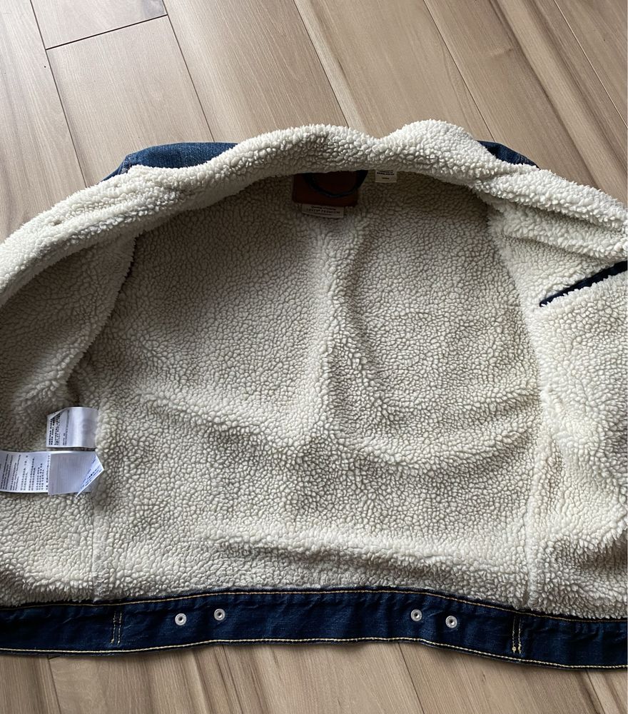 Levis Kurtka jeansowa Type III Sherpa