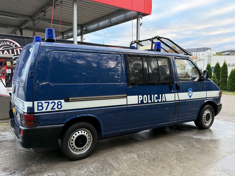 Volkswagen Transporter Zabytek! Oryginalny radiowóz polskiej policji pełne wyposażenie