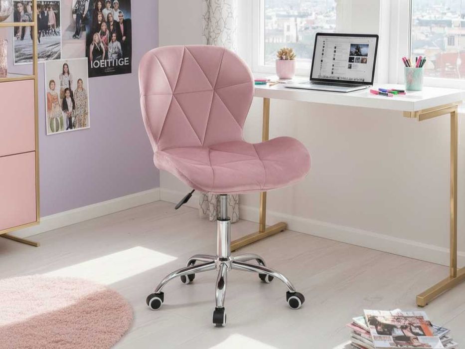 [DARMOWA WYSYŁKA] FOTEL Welurowy! obrotowy 120kg NOWY producent