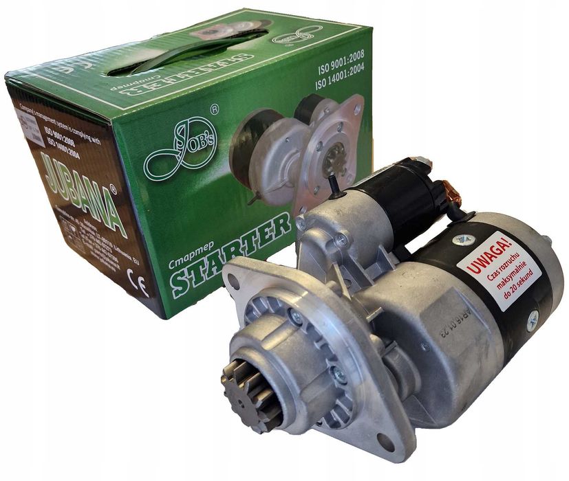 Rozrusznik z reduktorem Zetor C-330 C-360 C-385 Jubana Szybkoobrotowy