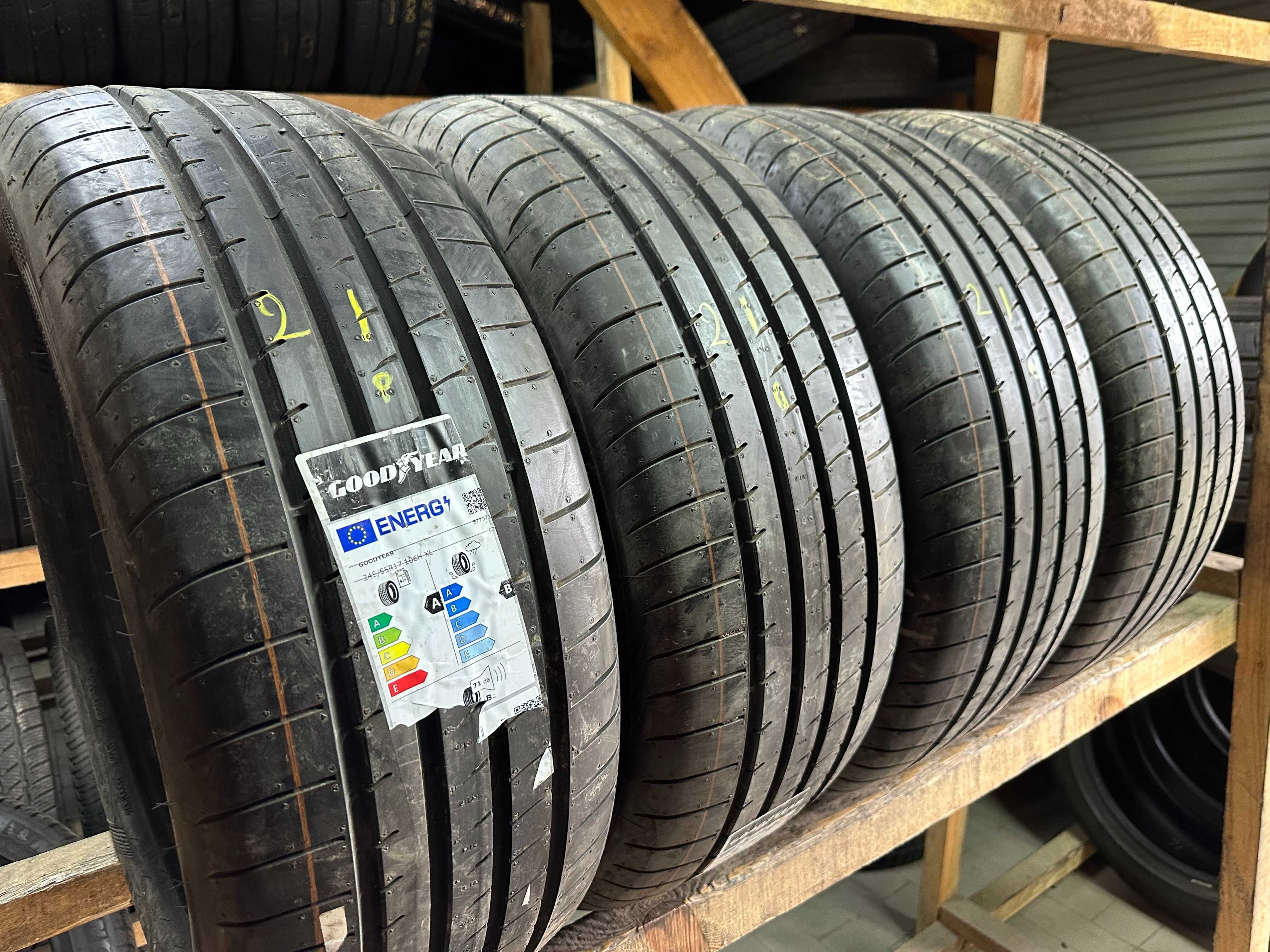 як нові шини 245/55R17 GOODYEAR Eagle F1 Asymm.5 2шт 4шт