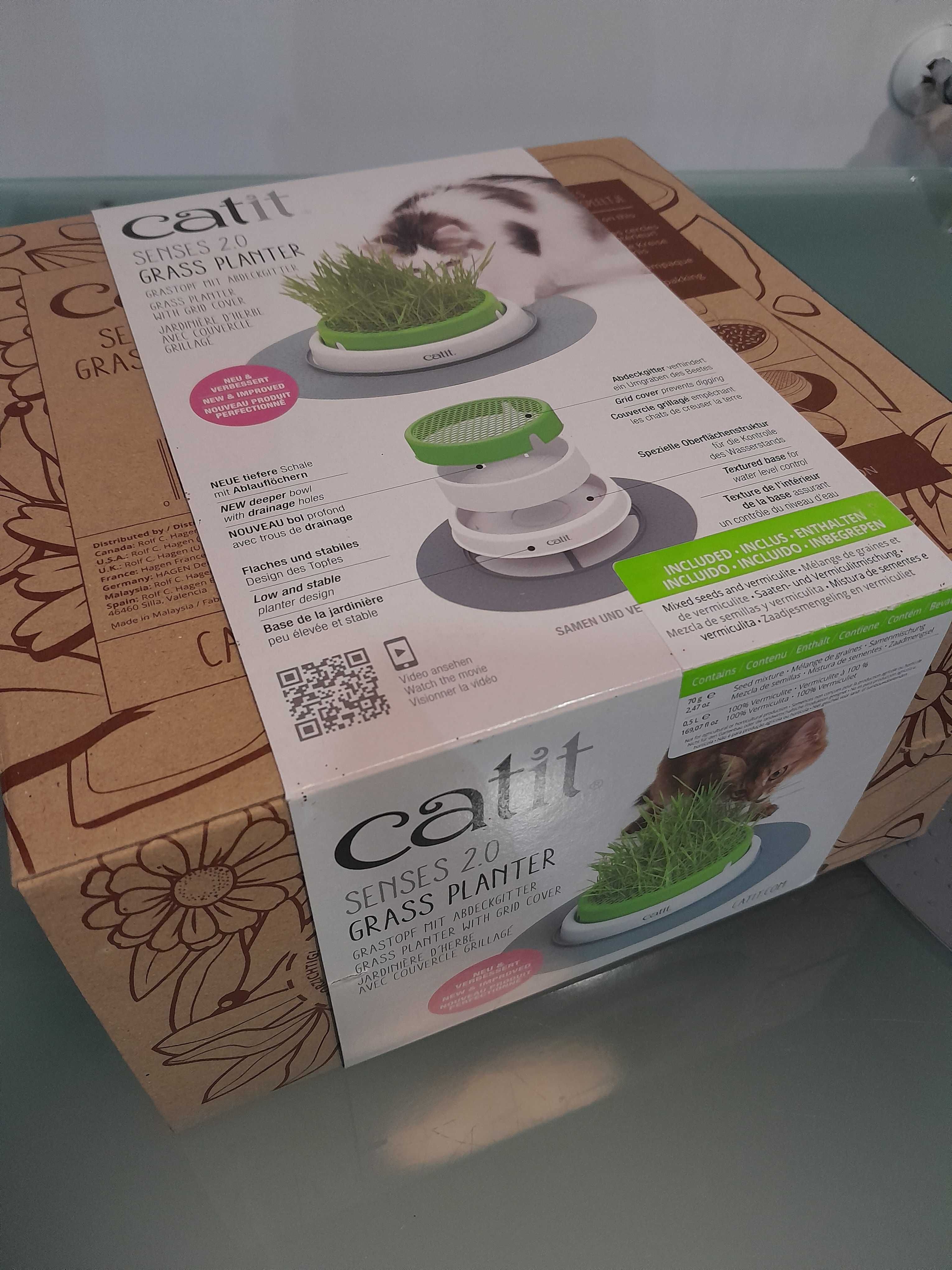 Catit Senses 2.0 germinador de erva para gatos