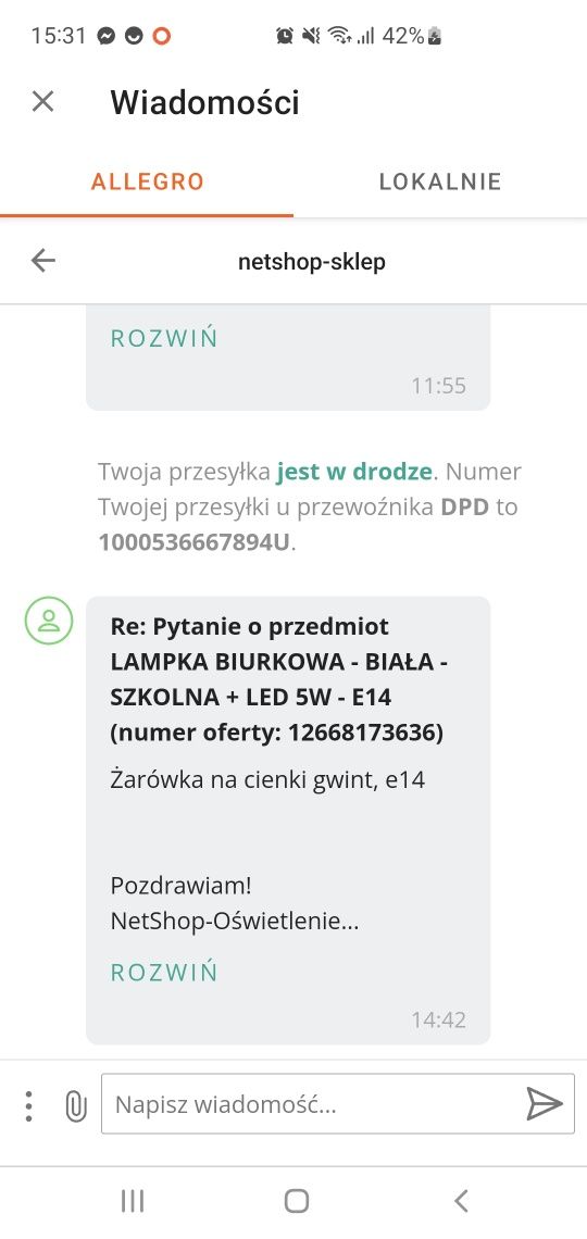 Tunika damska z napisem