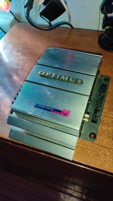 Усилитель в машину - Optimus 50 watt 2 Channel Amplifier