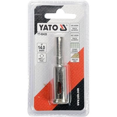 Wiertło do gresu 14mm Yato