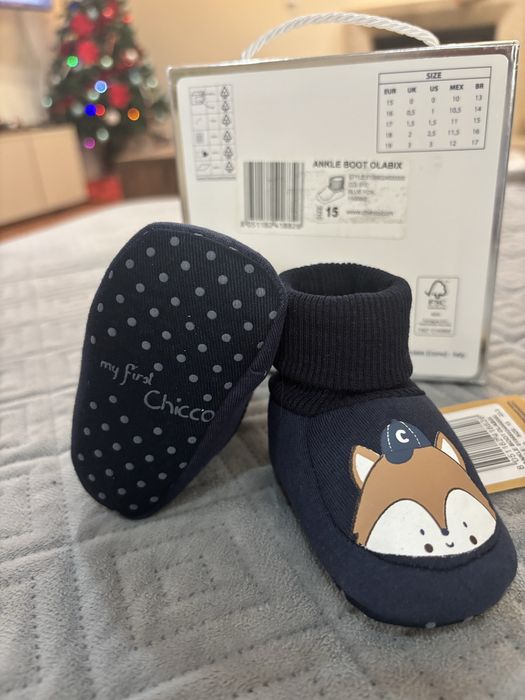 Sapatinho meia para bebe n15 Chicco