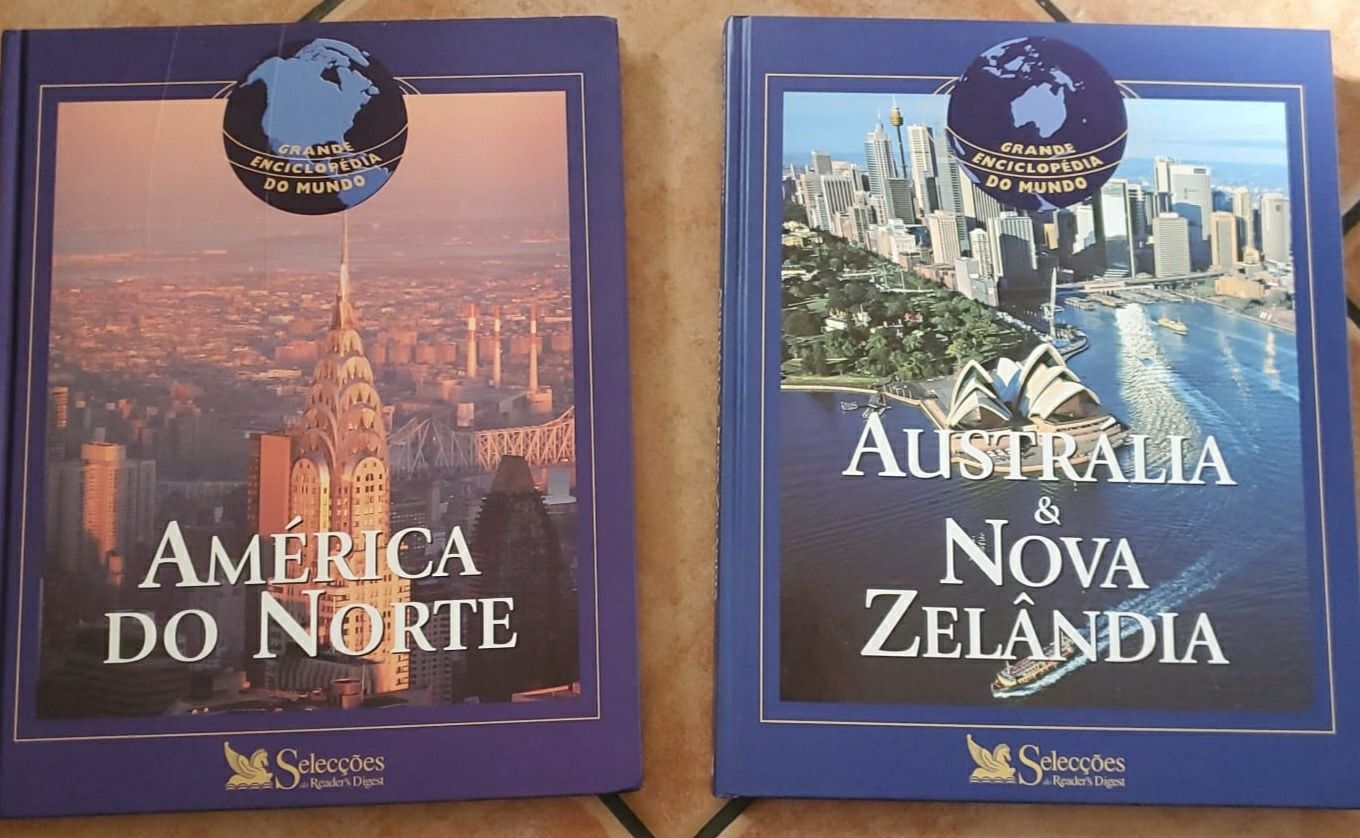 Conjunto de Atlas e Livros de Viagens, Enciclopédias