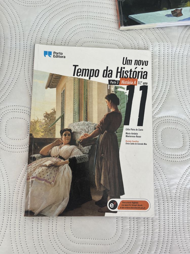 Manual Um novo tempo da Historia 11 Parte 1,2,3