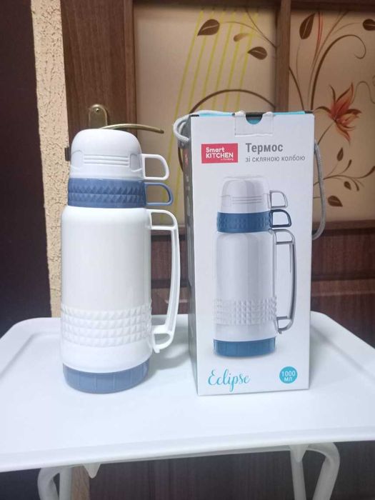 Термос. 1 літр. Скляна колба