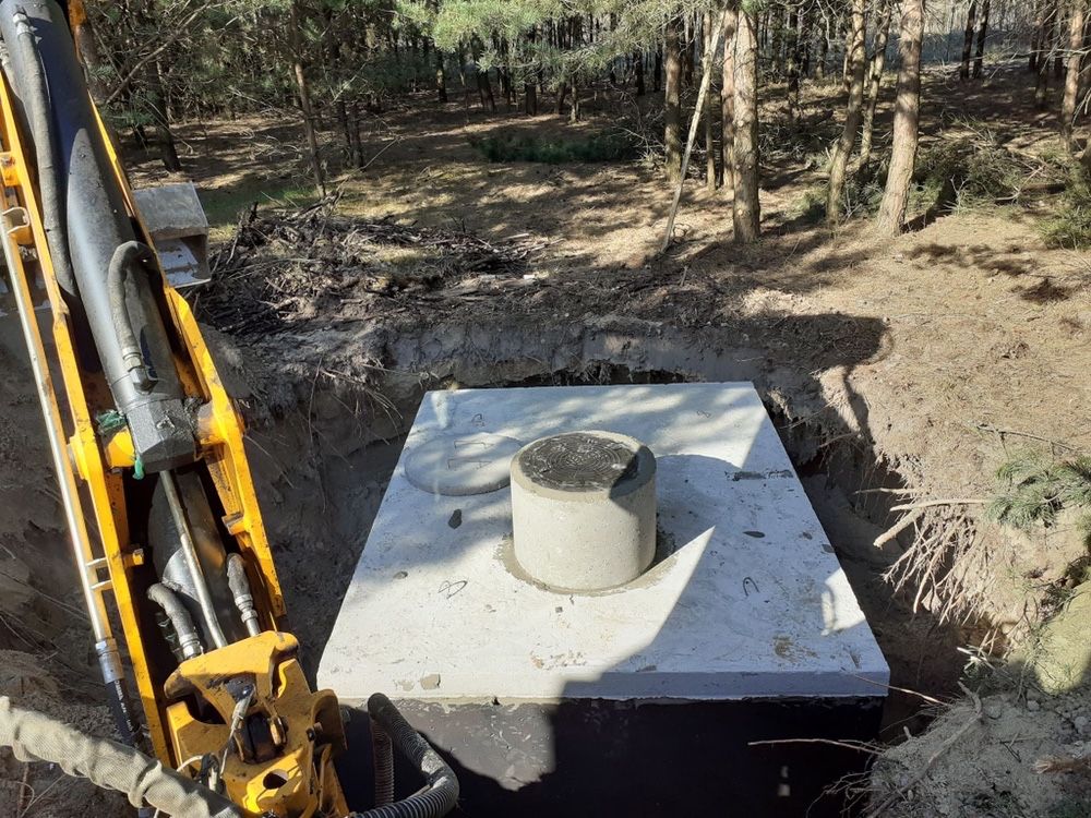 Zbiornik betonowe na szambo, zbiorniki na deszczówkę, SZCZELNE Szamba