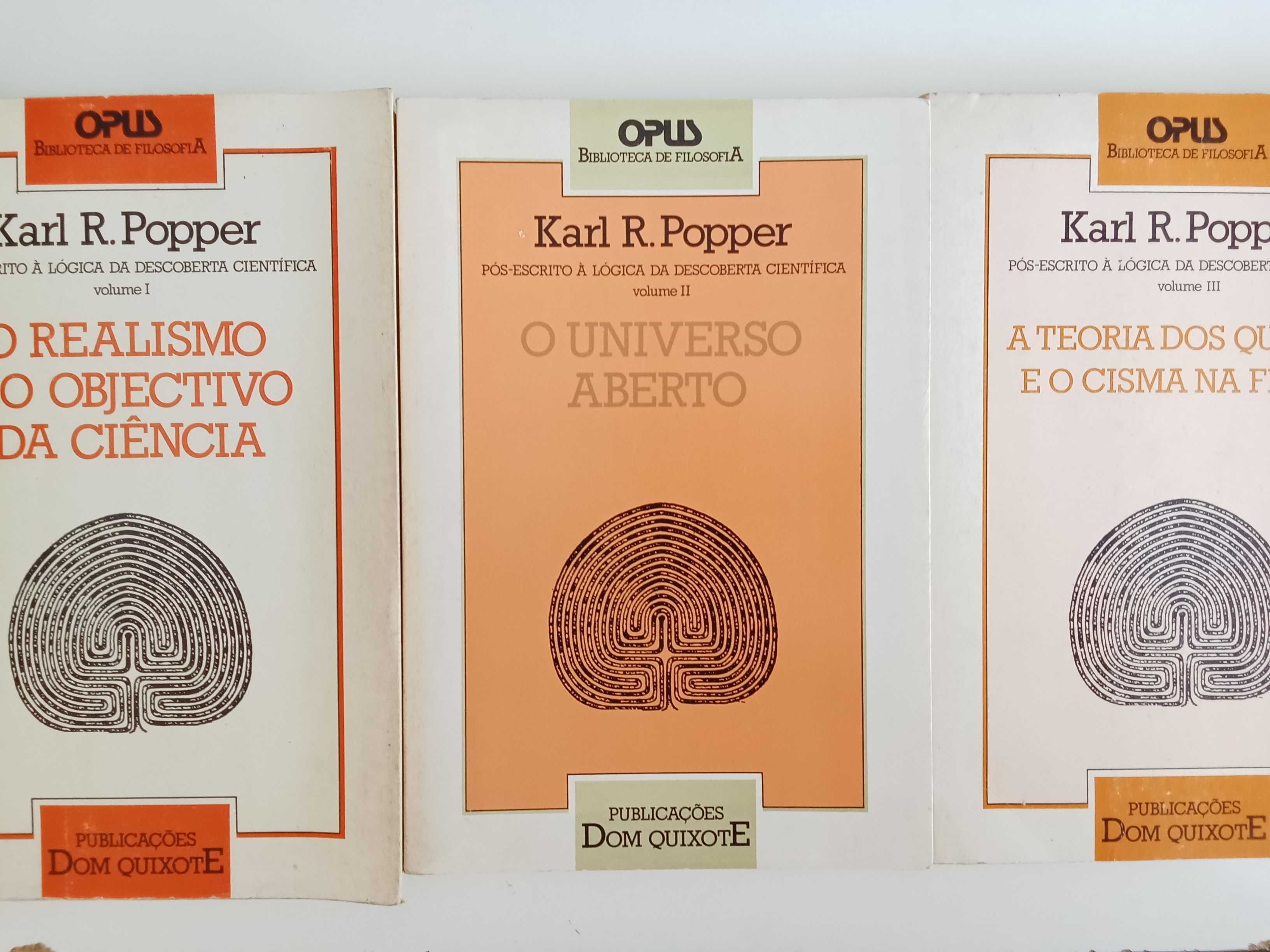 Karl Popper - Pós-Escrito à Lógica da Descoberta Científica (3 vols.)