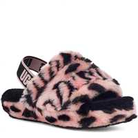 Сандалі, тапки Ugg Fluff Yeah Animali Pink/Black