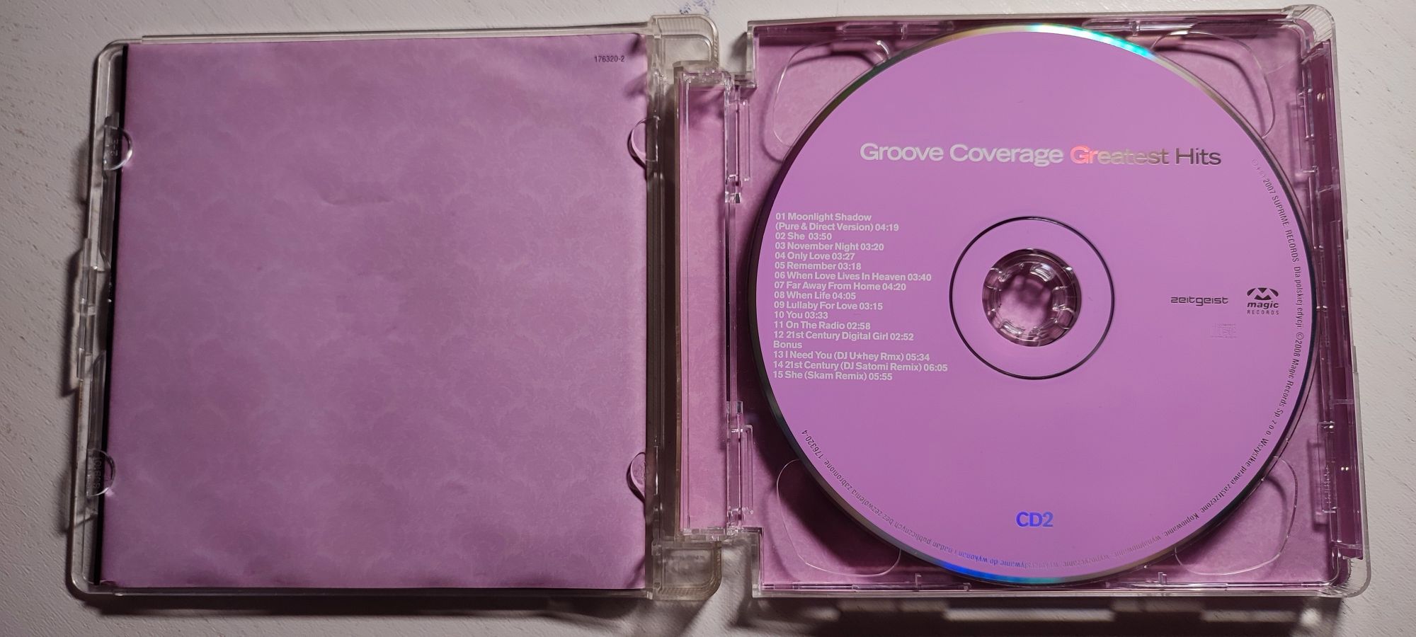 Groove Coverage Greatest Hits 2CD