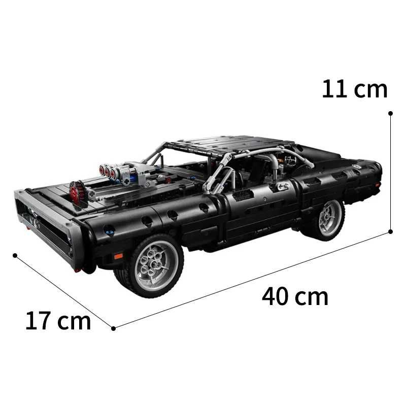 Конструктор TECHNIC DOM’S DODGE CHARGER 1168 деталей