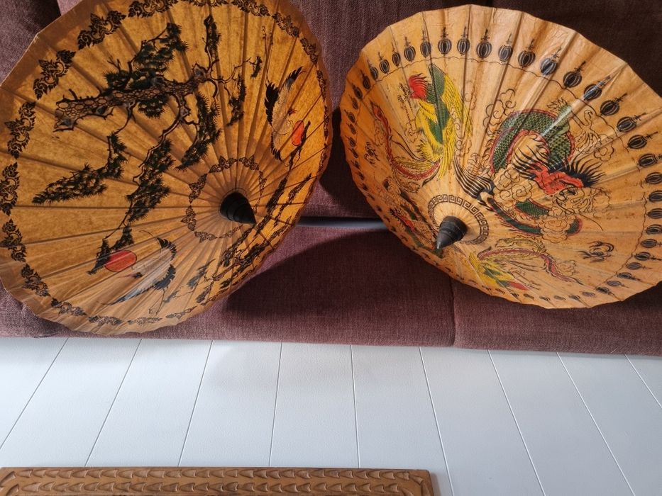 Stara parasolka azjatycka,chińska,cena za 1 sztukę