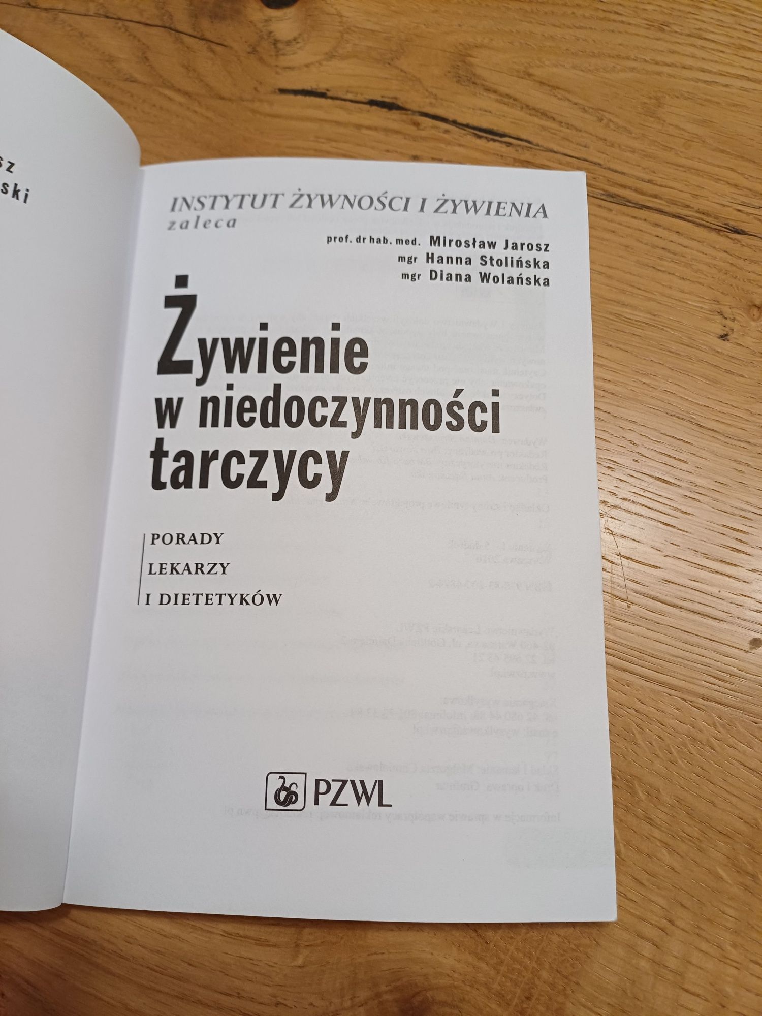 Żywienie w niedoczynności tarczycy M. Jarosz PZWL dietetyka