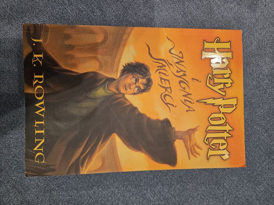 Harry Potter I insygnia Śmierci wydanie niepoprawione nieczytane