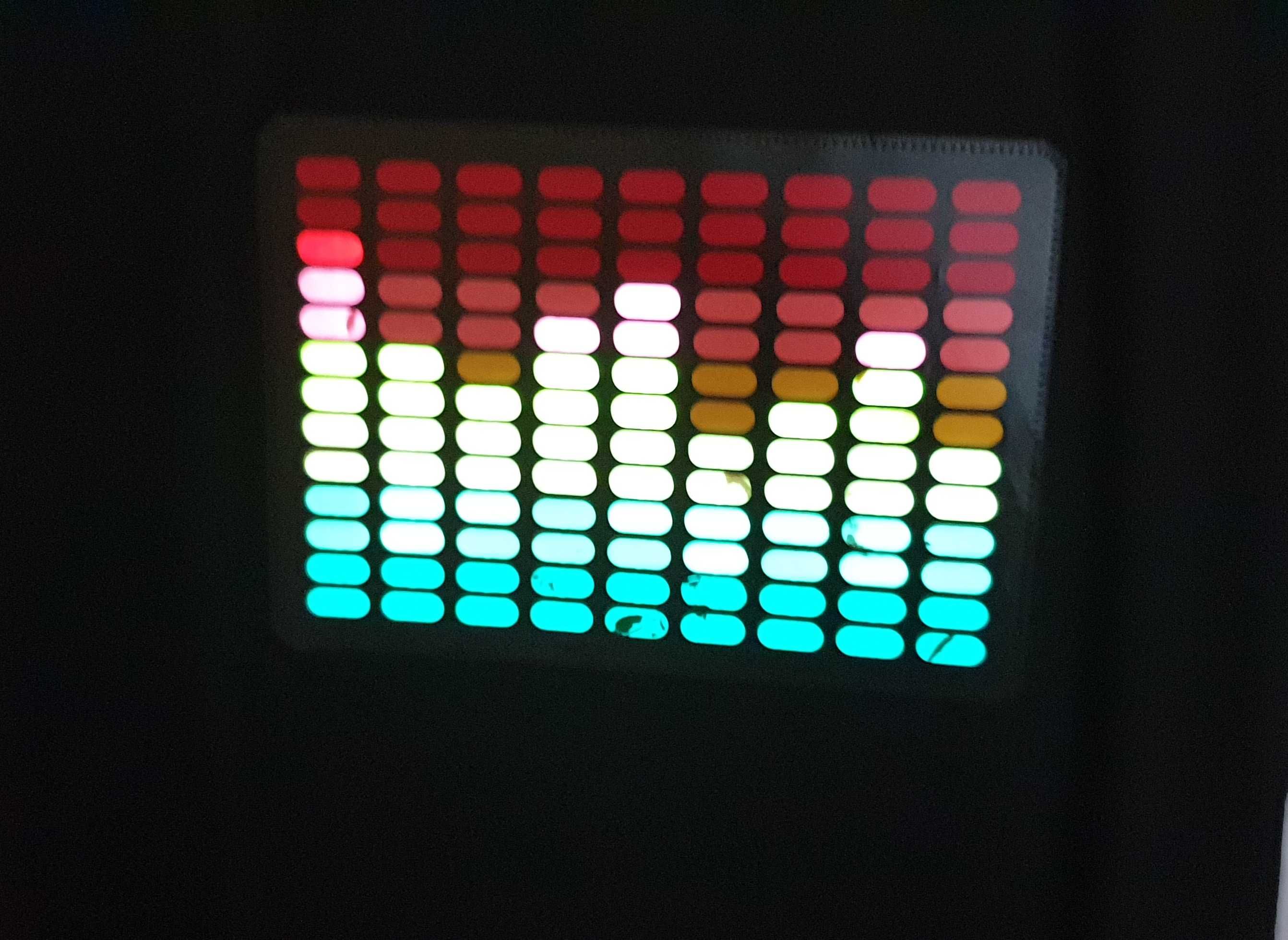 Koszulka męska rozm.M disco LED