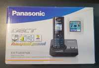 Стаціонарний бездротовий телефон Panasonic KX-TG8207UA з АОНом.