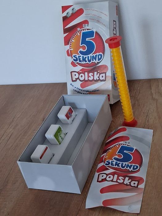 Zestaw gier: Kalambury, Gorący Ziemniak, 5 Sekund Szybka WYSYŁKA !