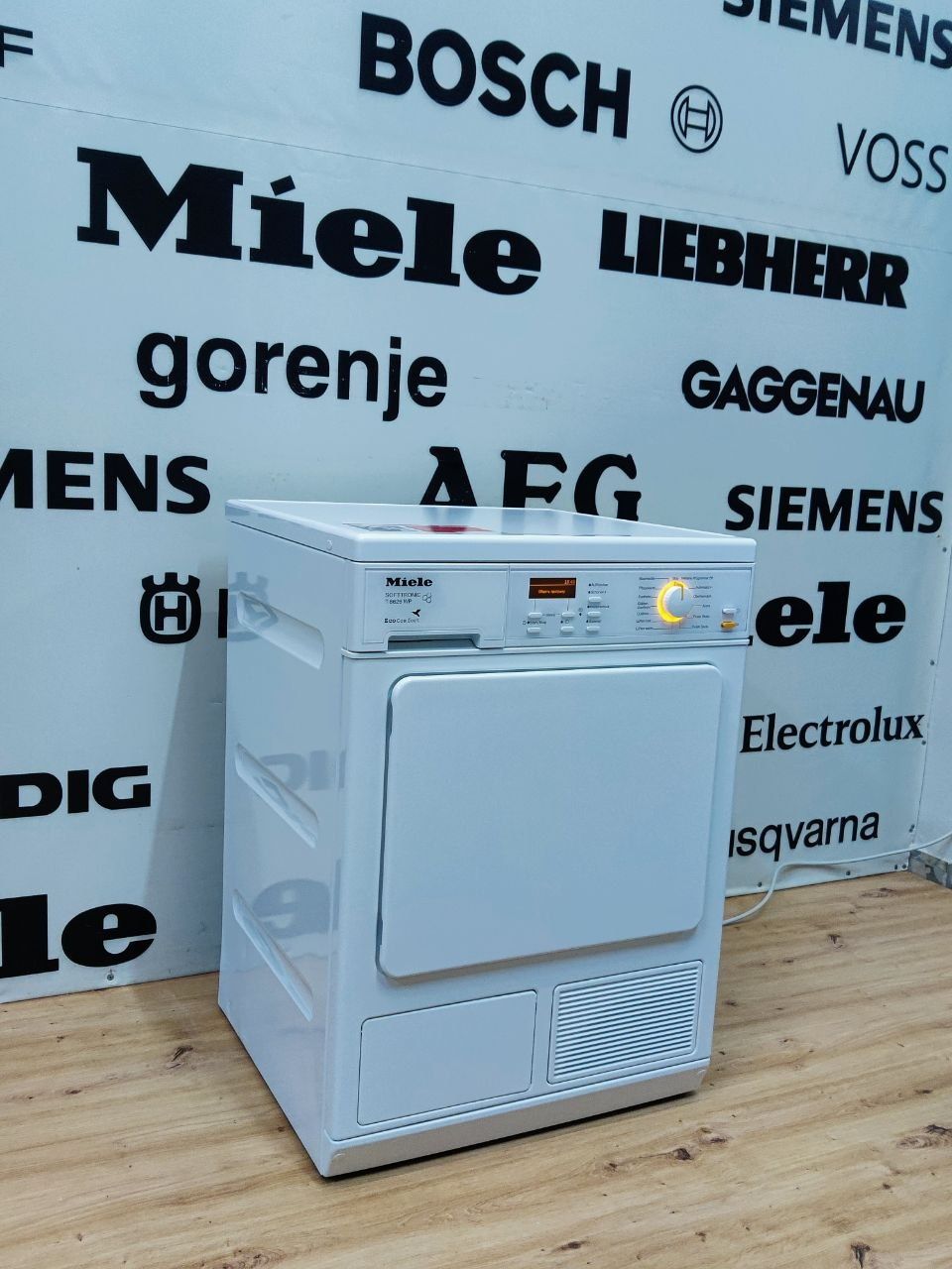 Сушка Miele™ T8626WP EcoComfort, сушильная машина. ТЕКСТ.МЕНЮ. Germany